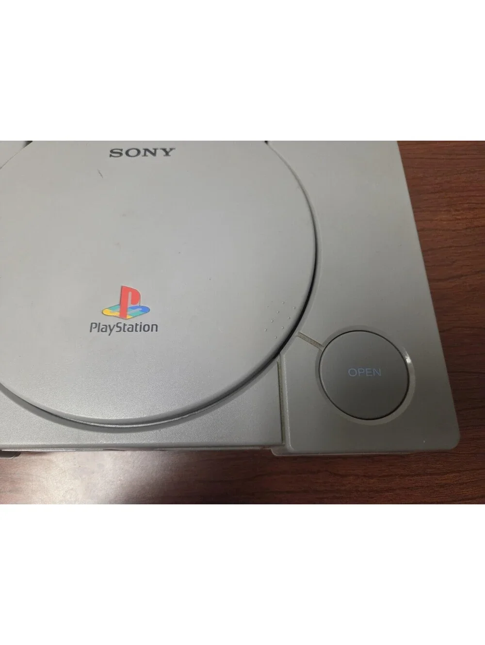Sony PlayStation 1 PS1 Classic Game Console Gray AV Multi Out Composite RCA